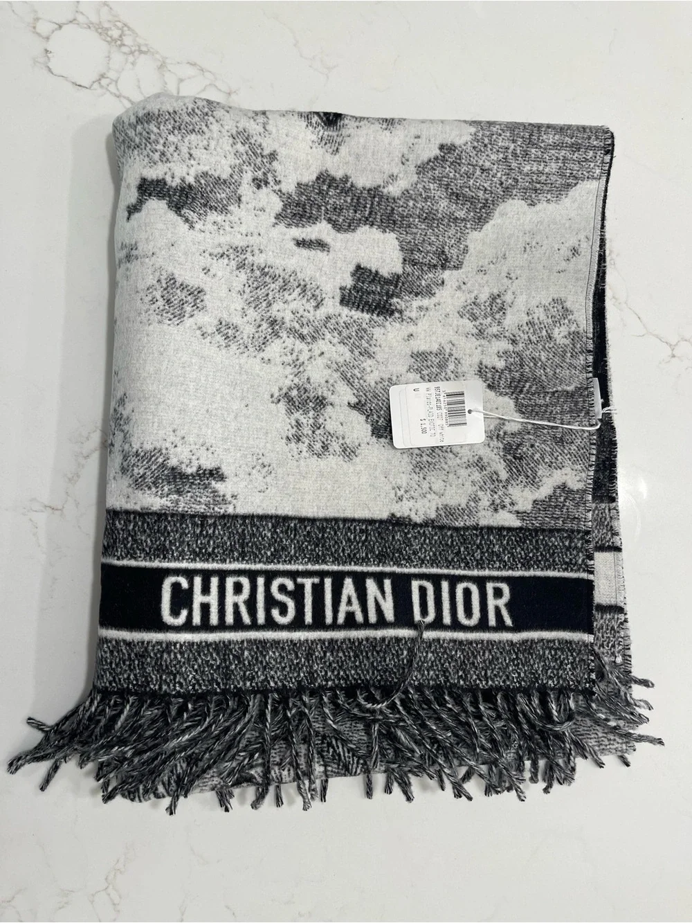 CHRISTIAN DIOR blanket